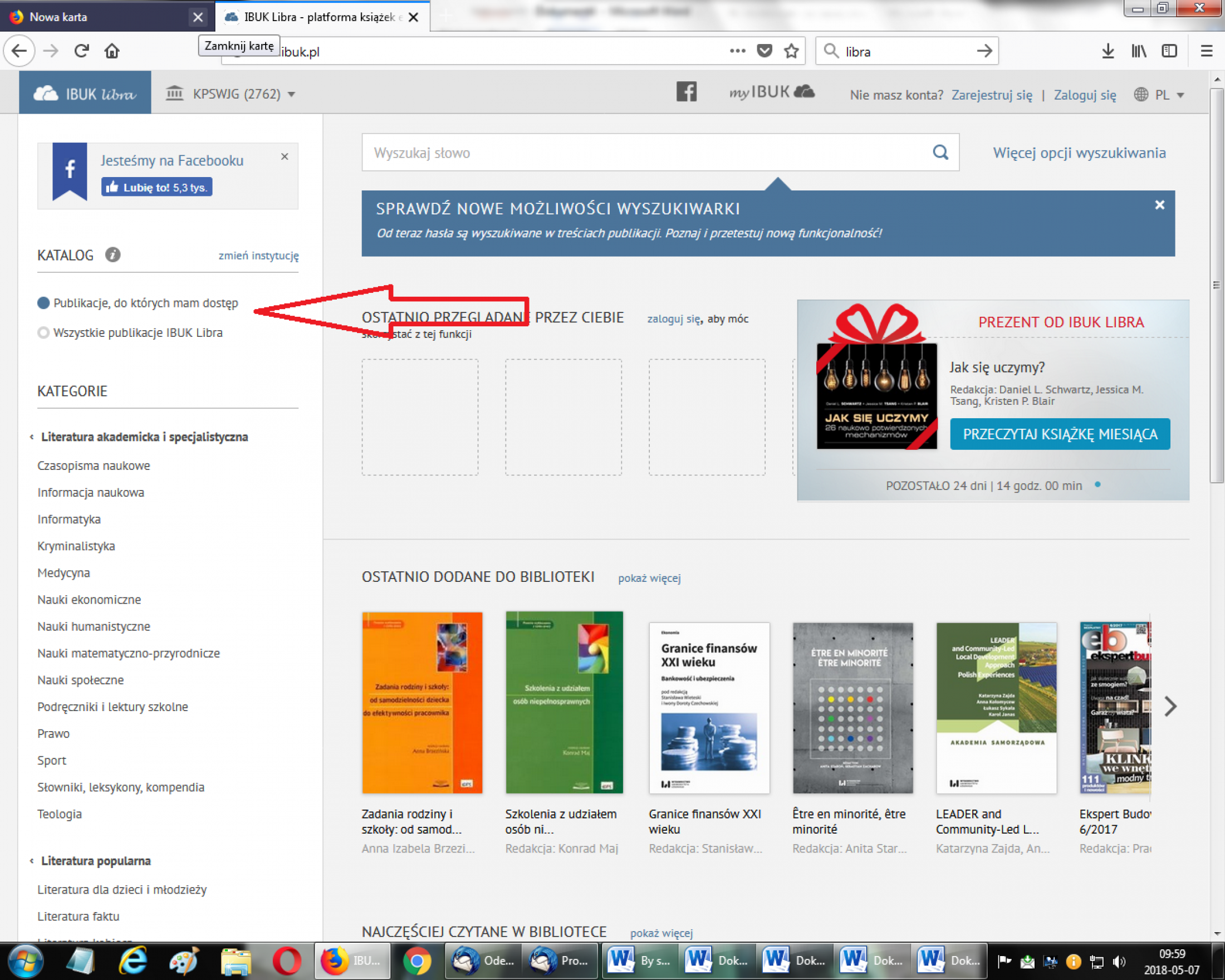 screen z ibuk libra